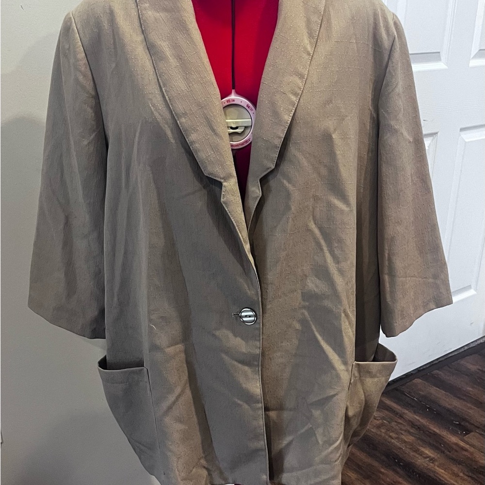 Only Necessities Tan Blazer